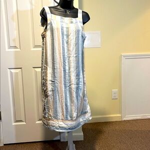 For Cynthia Multicolor Striped Dress